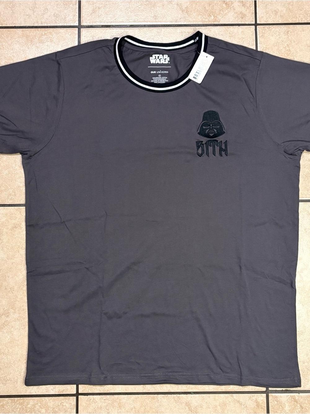 Star Wars Short Sleeve Sith Graphic Tee - Charcoal Gray